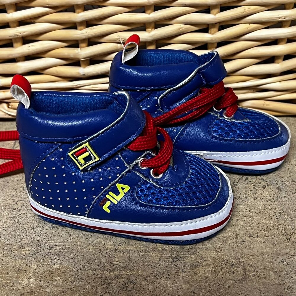 Baby Fila Shoes - Size 0-6 (Great Condition)